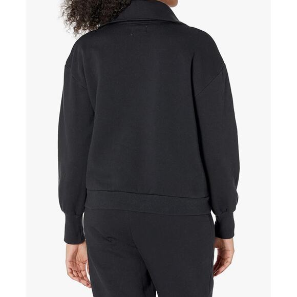 The Drop “Murphy” Half-Zip Sweatshirt | Black | Size Large NWT - Picture 3 of 7